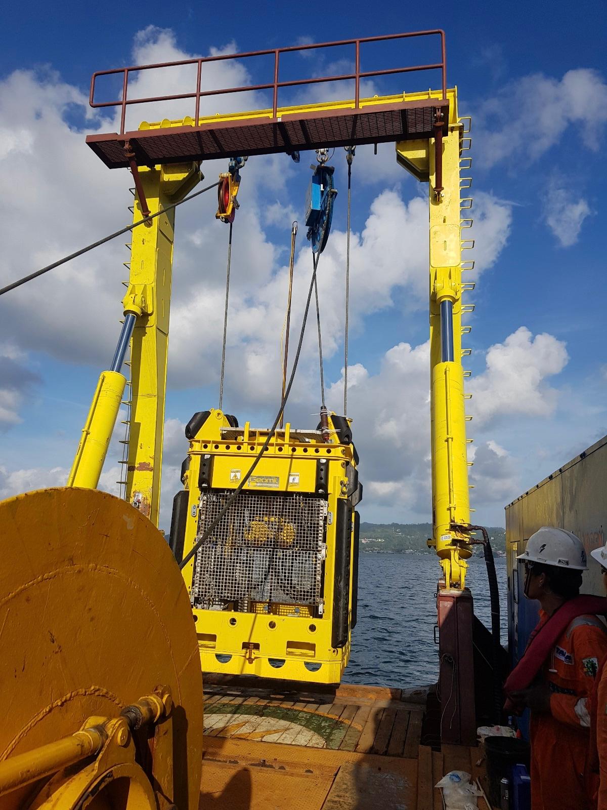 CPT Manta 200 field preparation